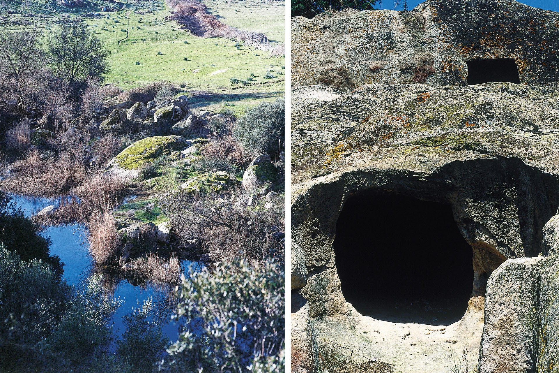 Fiume Rio Mannu e Domus de Janas